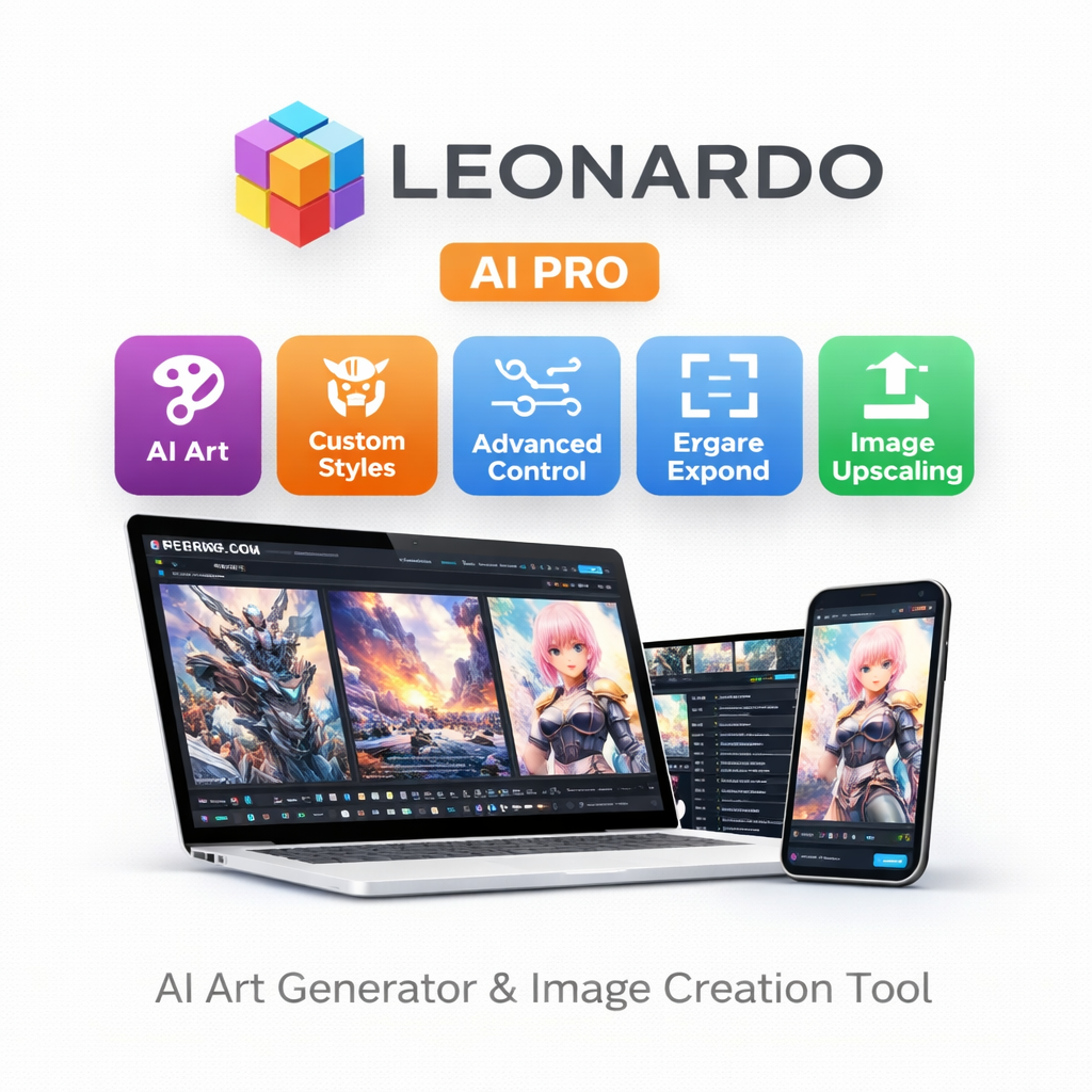Leonardo AI Pro – Advanced AI Art & Image Generation Tool